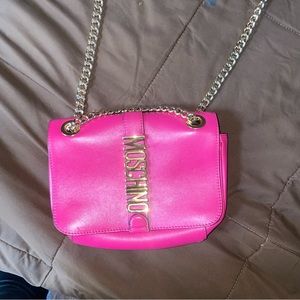 Moschino Leather Crossbody Bag